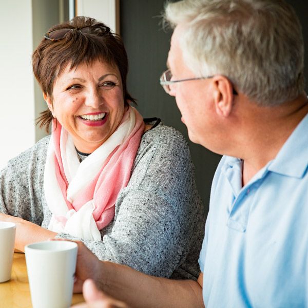 A model of an implant, abutment, and crown