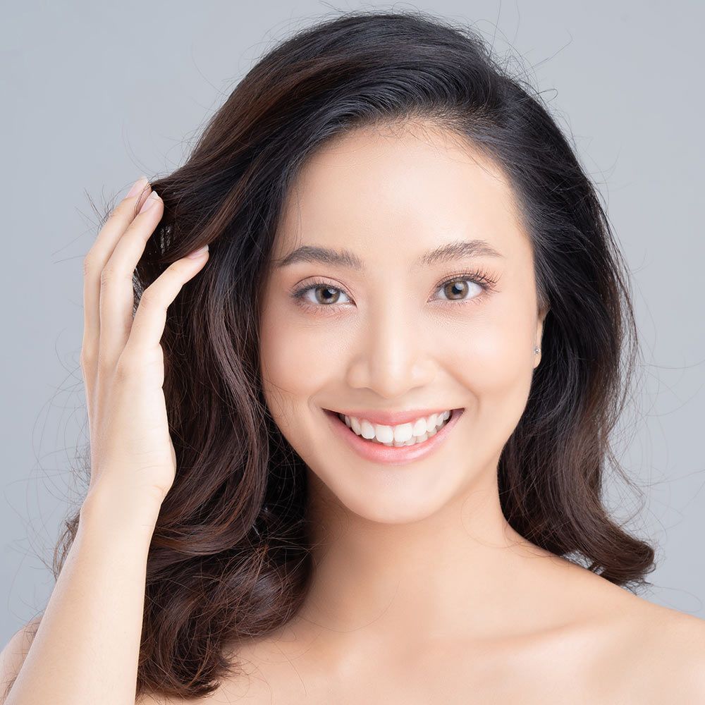 Beautiful smiling woman