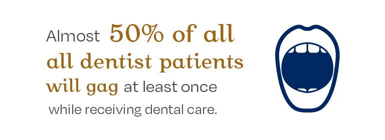 Over half of dental patients gag during appointments