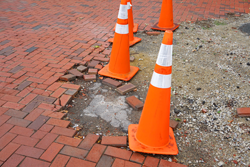 Outdoor fall down accidents