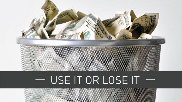 Use Or Lose Benefits