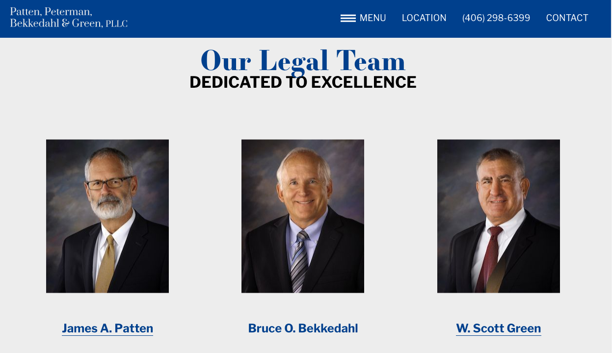 Patten, Peterman, Bekkedahl & Green law