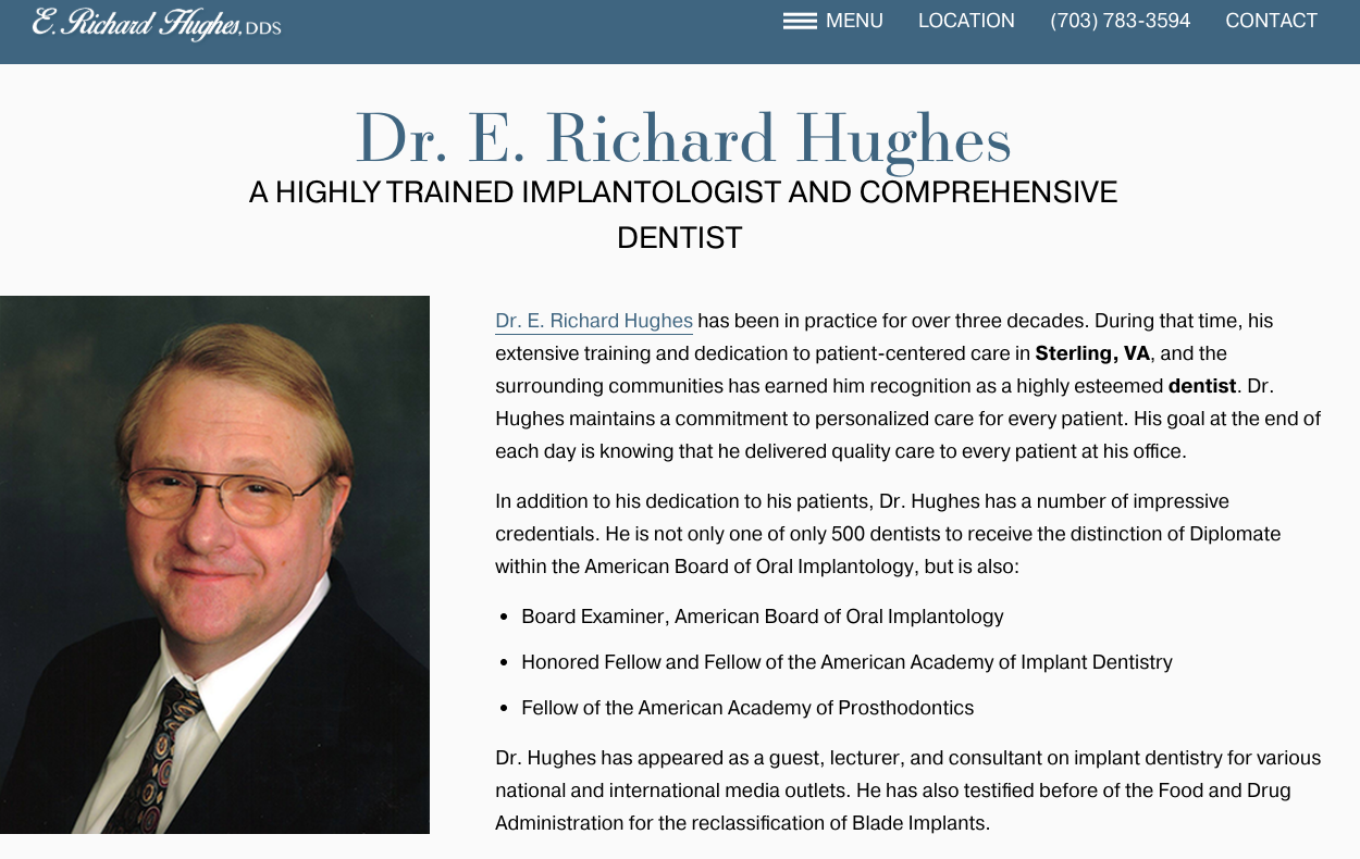 E. Richard Hughes, DDS