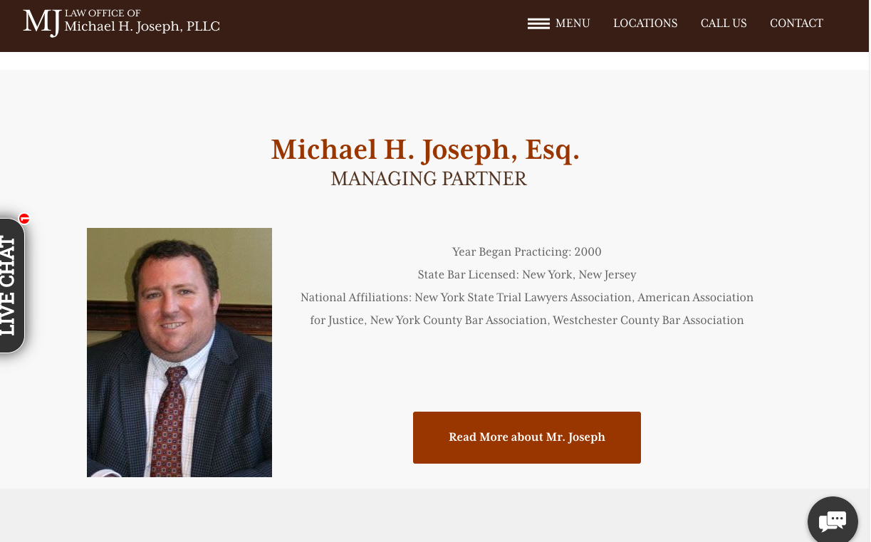 michael joseph homepage
