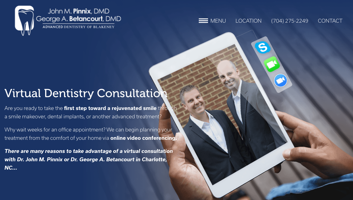 virtual consulatation page