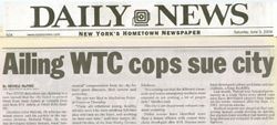 Ailing WTC Cops