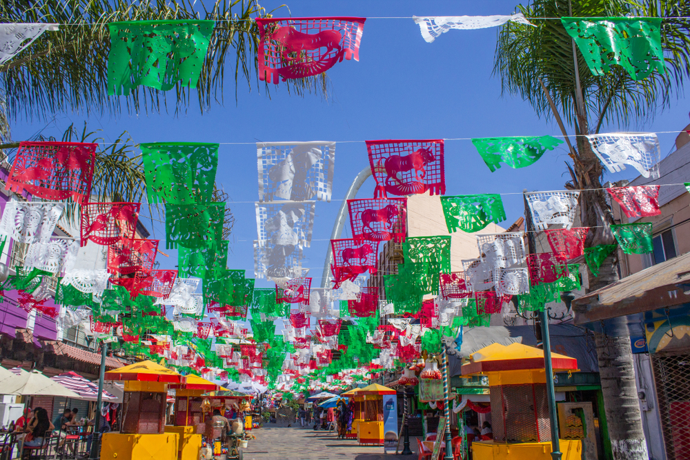 Street festival in Tijuana, Mexico