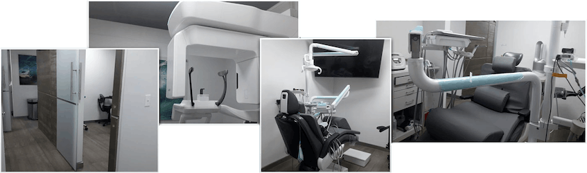 Cosmetic & Implant Dentistry Center technology and exam rooms