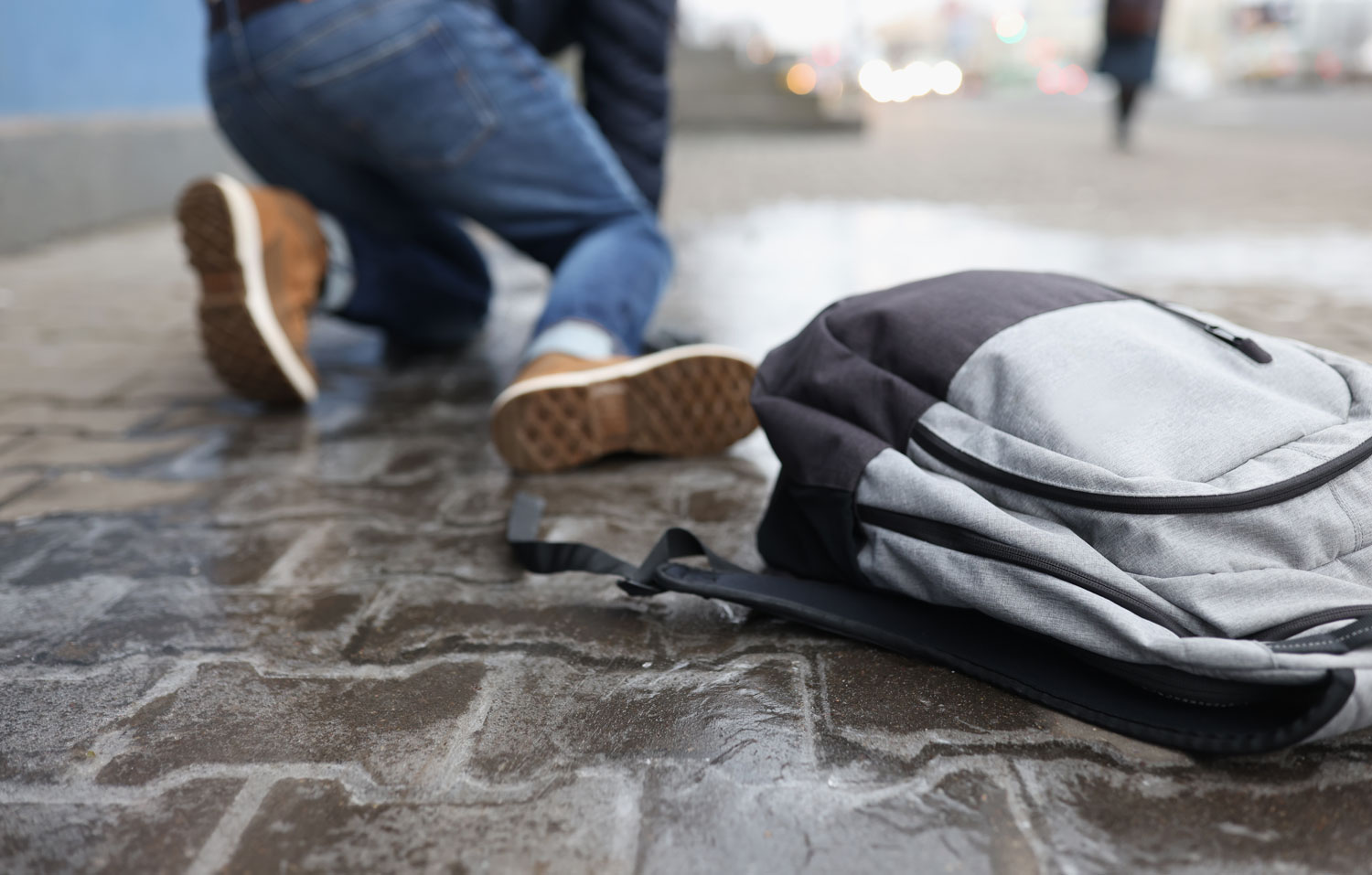 Melt and Re-Freeze Slip and Fall