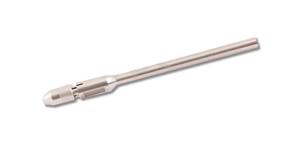 photo shows a manual fue punch