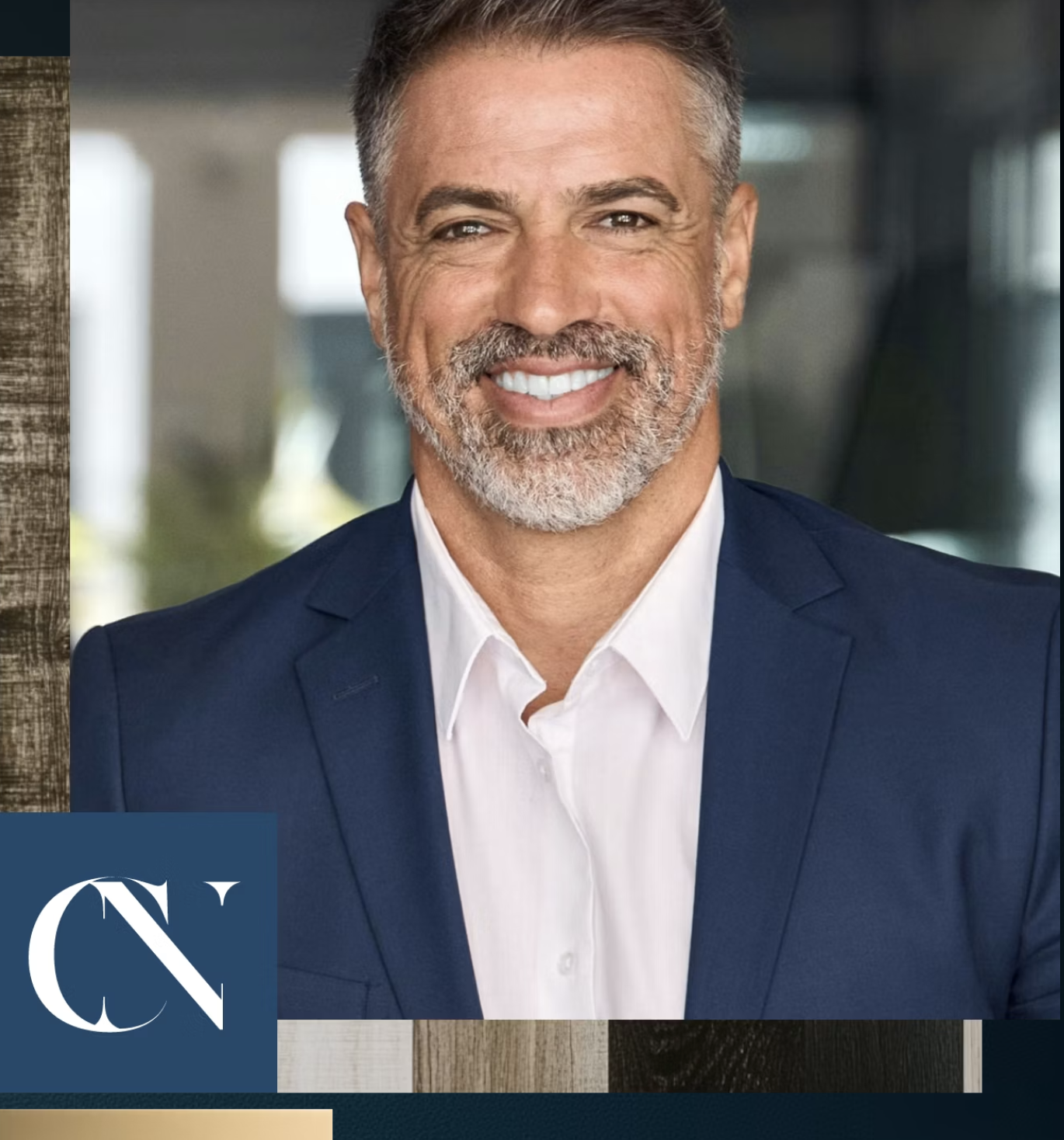 Smiling man