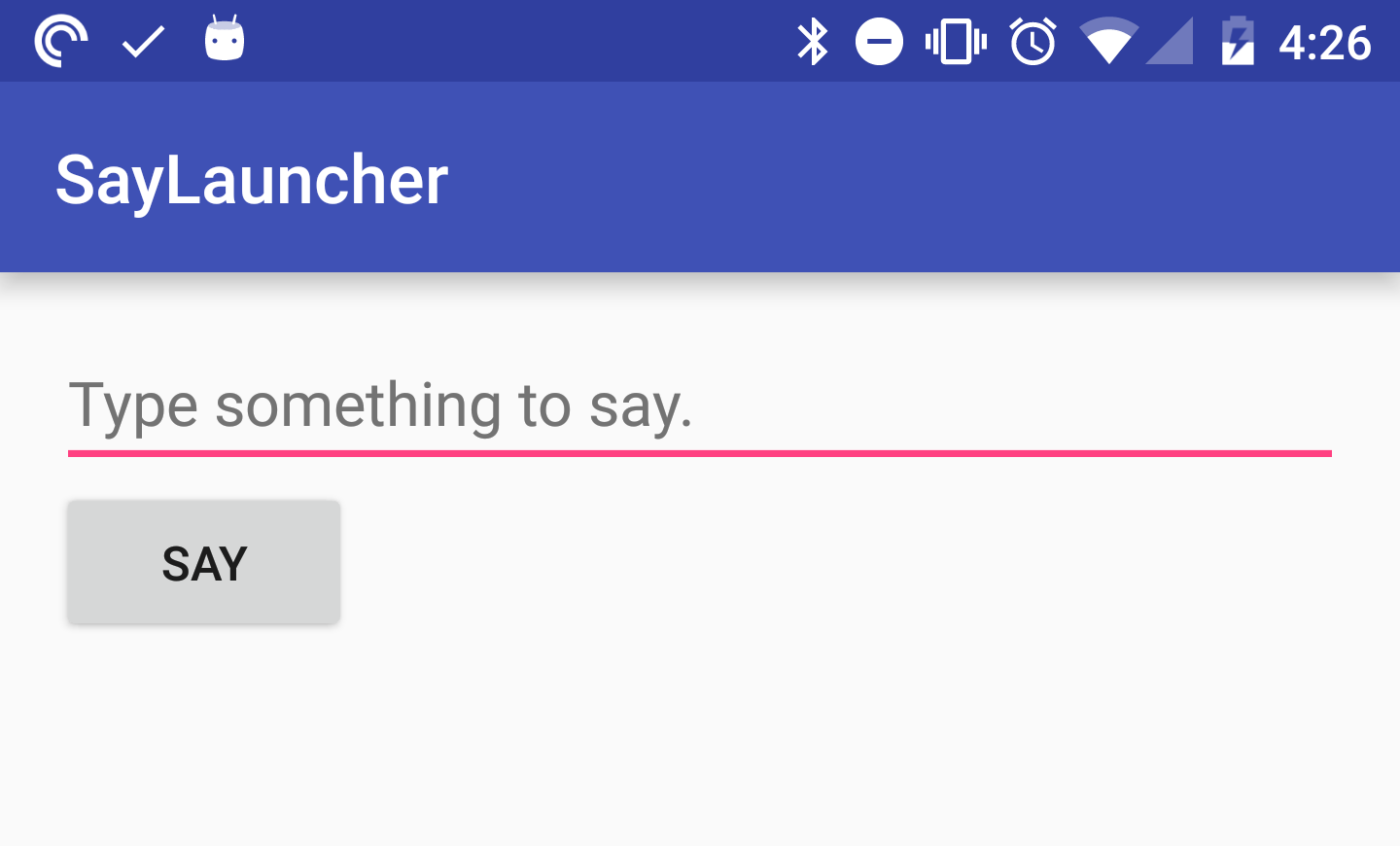 SayLauncher