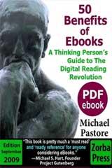 50 Benefits of Ebooks: Edition September 2009