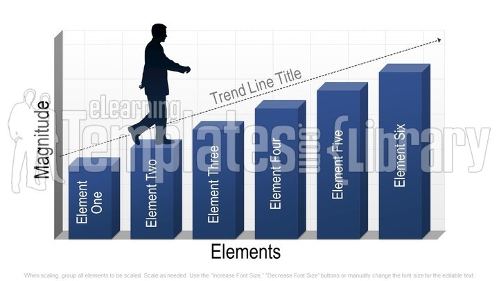 powerpoint bar charts, bar charts powerpoint, bar charts powerpoint template, bar charts graphic, bar charts image, powerpoint bar charts template, bar charts template for powerpoint, silhouette, person, black, gray white, gradient, blue, steps, bars, arrow