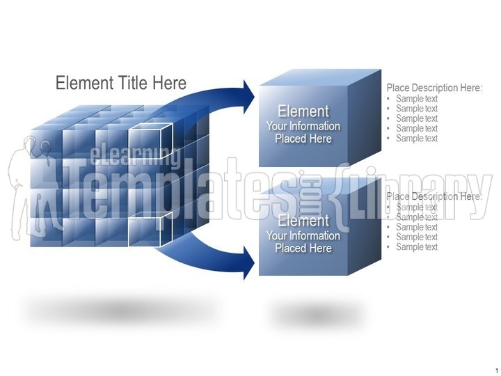Building Blocks Graphic for PowerPoint Presentation Templates