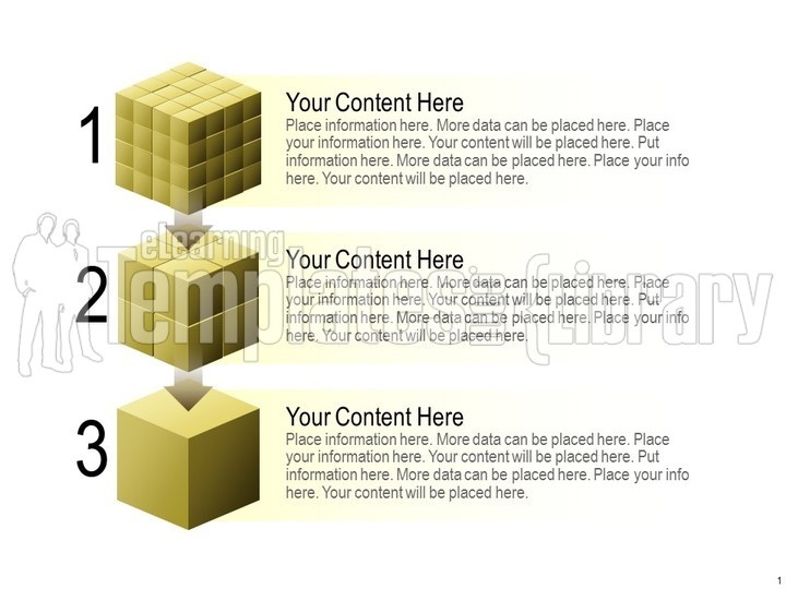 building blocks graphic for powerpoint presentation templates