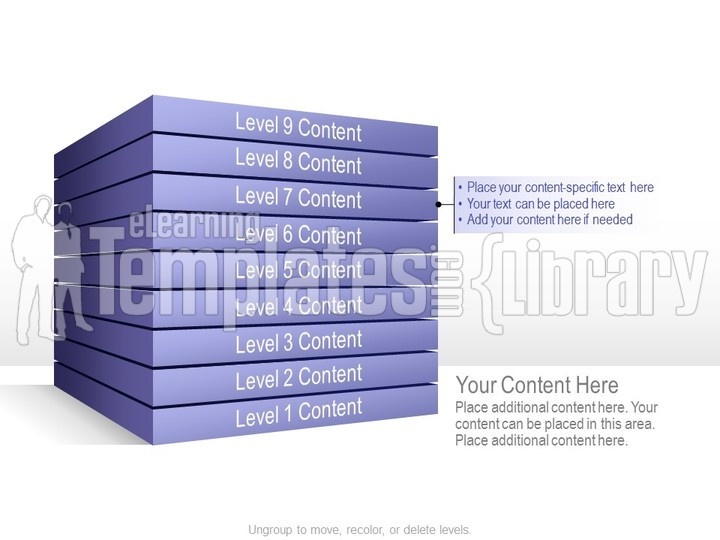 Building Blocks Graphic for PowerPoint Presentation Templates powerpoint building blocks, building blocks powerpoint, building blocks powerpoint template, building blocks graphic, building blocks image, powerpoint building blocks template, building blocks template for powerpoint, squares, shades of purple, gradient, white, slices, levels