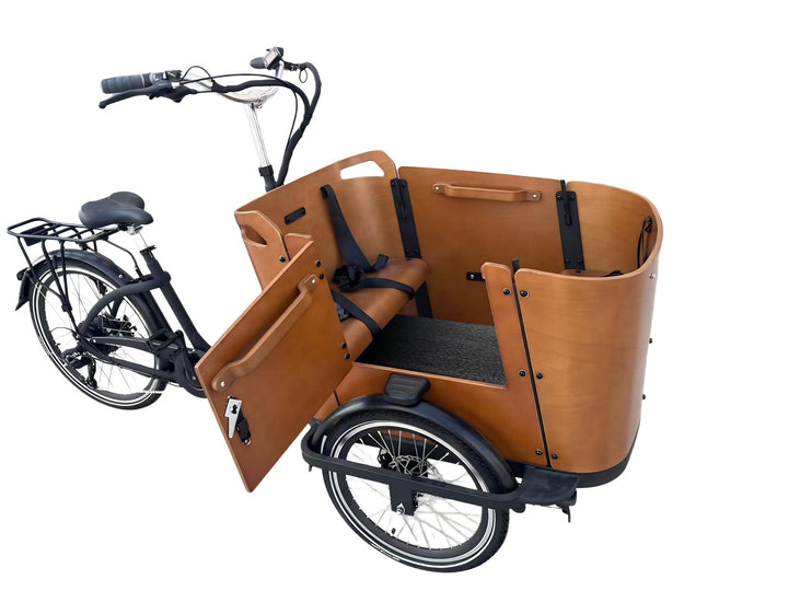 What accessories are available for cargo ebikes?