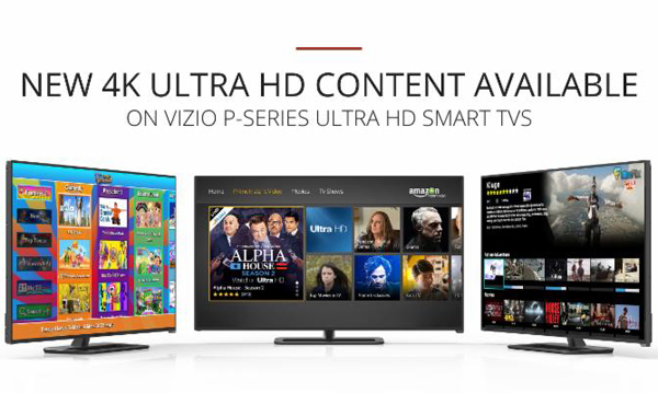 Vizio Adds 4k Ultra Hd Content To Smart Tv Platform Electronic House