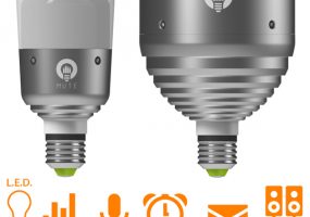 LightFreq Square2 Rocks Out Speaker-enhanced Smart WiFi Light Bulbs with Bluetooth