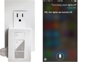 control lights with siri