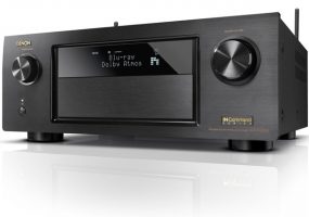 The AVR-X4200W Denon home theater receiver.