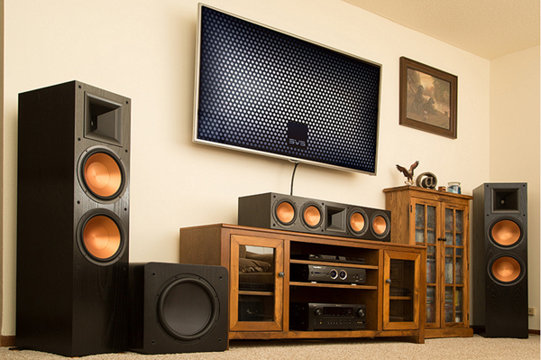 Home Theater Subwoofer Puts Boom in This Room