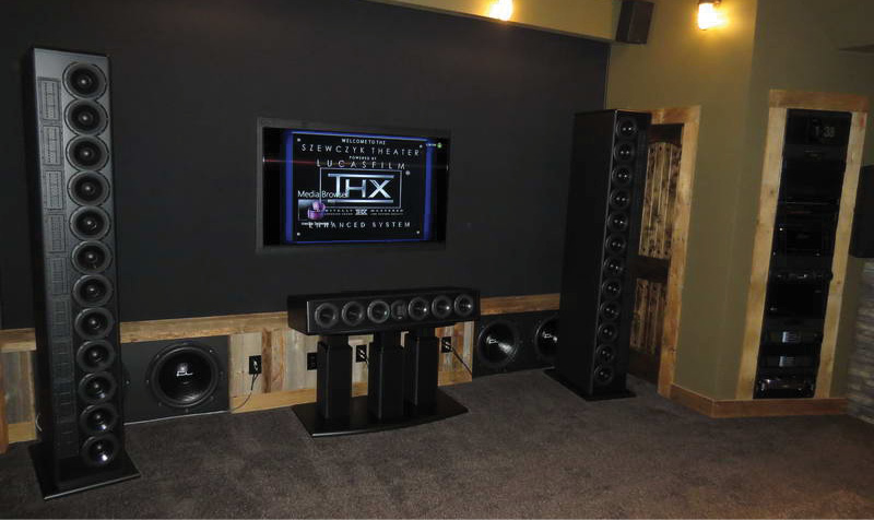 basement surround sound