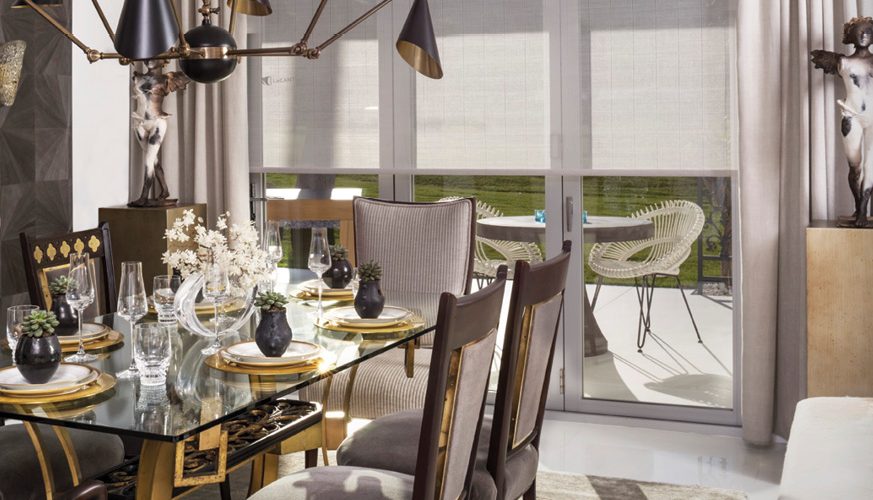 Motorized Shades Stylish Shading Electronic House