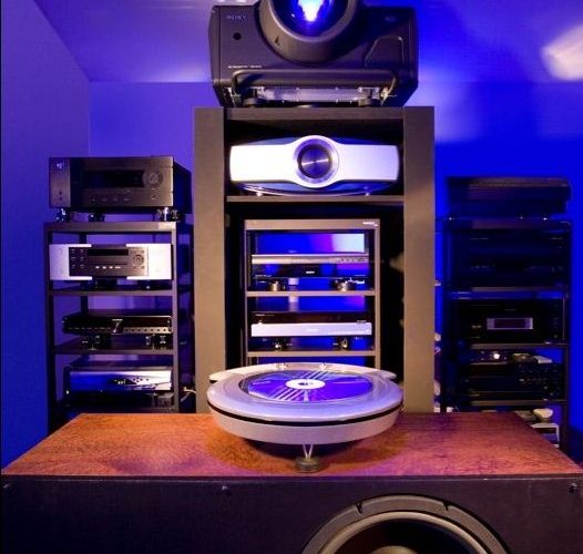 The World's Loudest Home Theater has 4K Projector, 24foot Screen