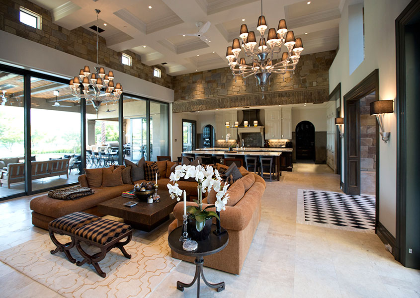 The homeowner knew exactly what he wanted in terms of lighting control.
