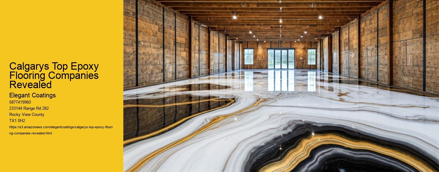 Calgarys Top Epoxy Flooring Companies Revealed