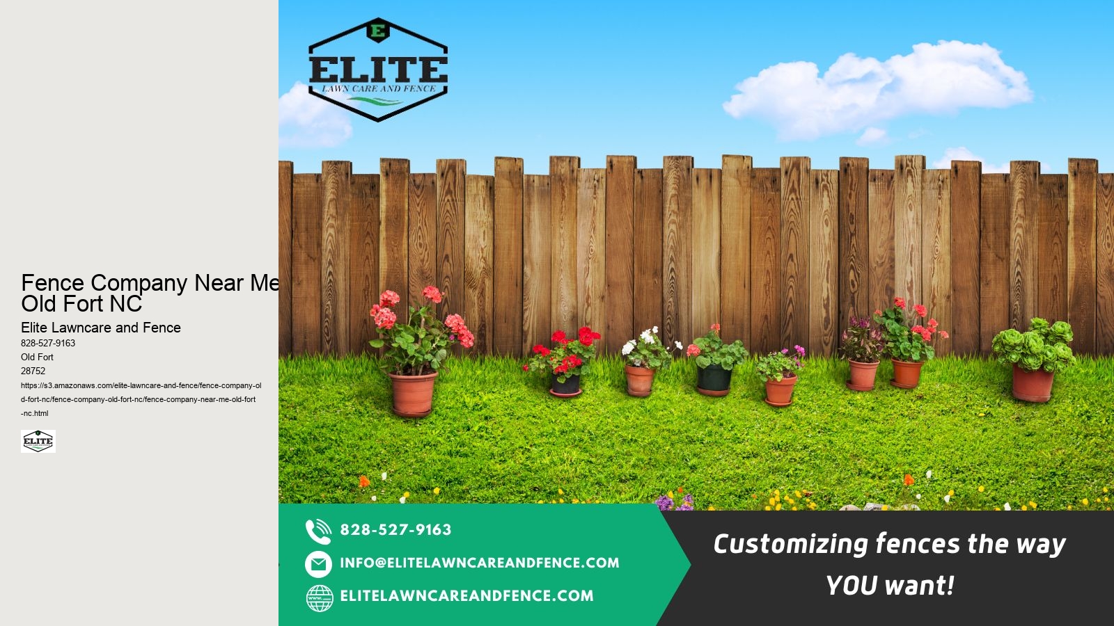 Fence Company Near Me Old Fort NC