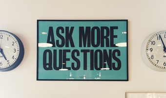 Negative space jonathan simcoe ask more questions poster