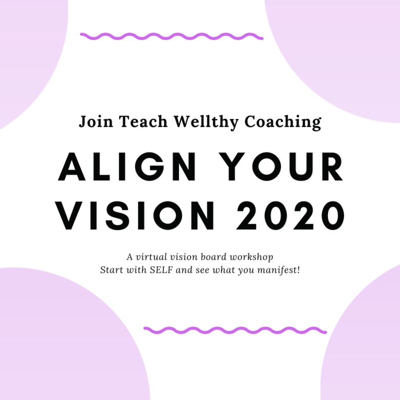 Virtual Vision Board Align Your Vision 2020 Ellevate