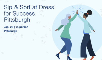 Pittsburgh Happy Hour: Sip & Sort at Dress for Success