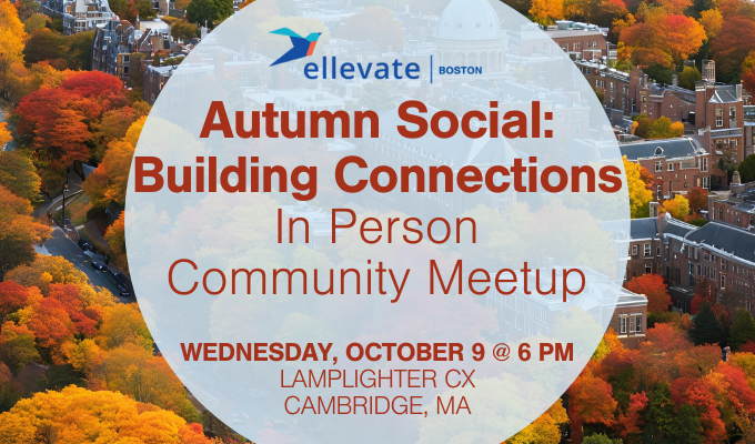 Boston In-Person Autumn Social: Building Connections Community Meetup