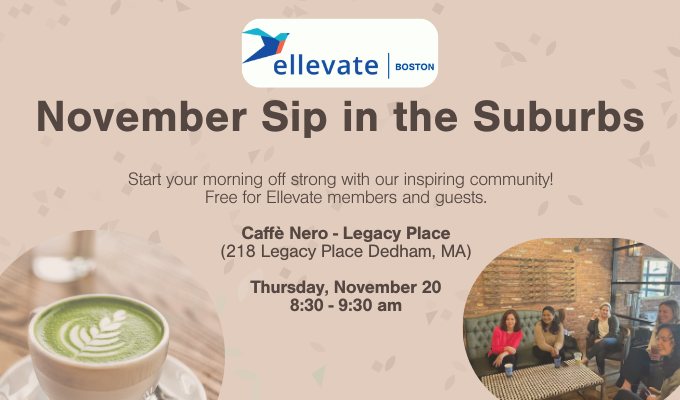Boston In-Person Meetup: Sip in the Suburbs