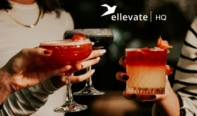 Cocktails and Bites with our Founder Janet Hanson and members of Ellevate's HQ Team