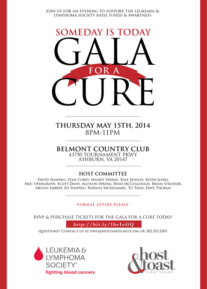 Leukemia & Lymphoma Society "Gala For A Cure" Fundraiser Ellevate