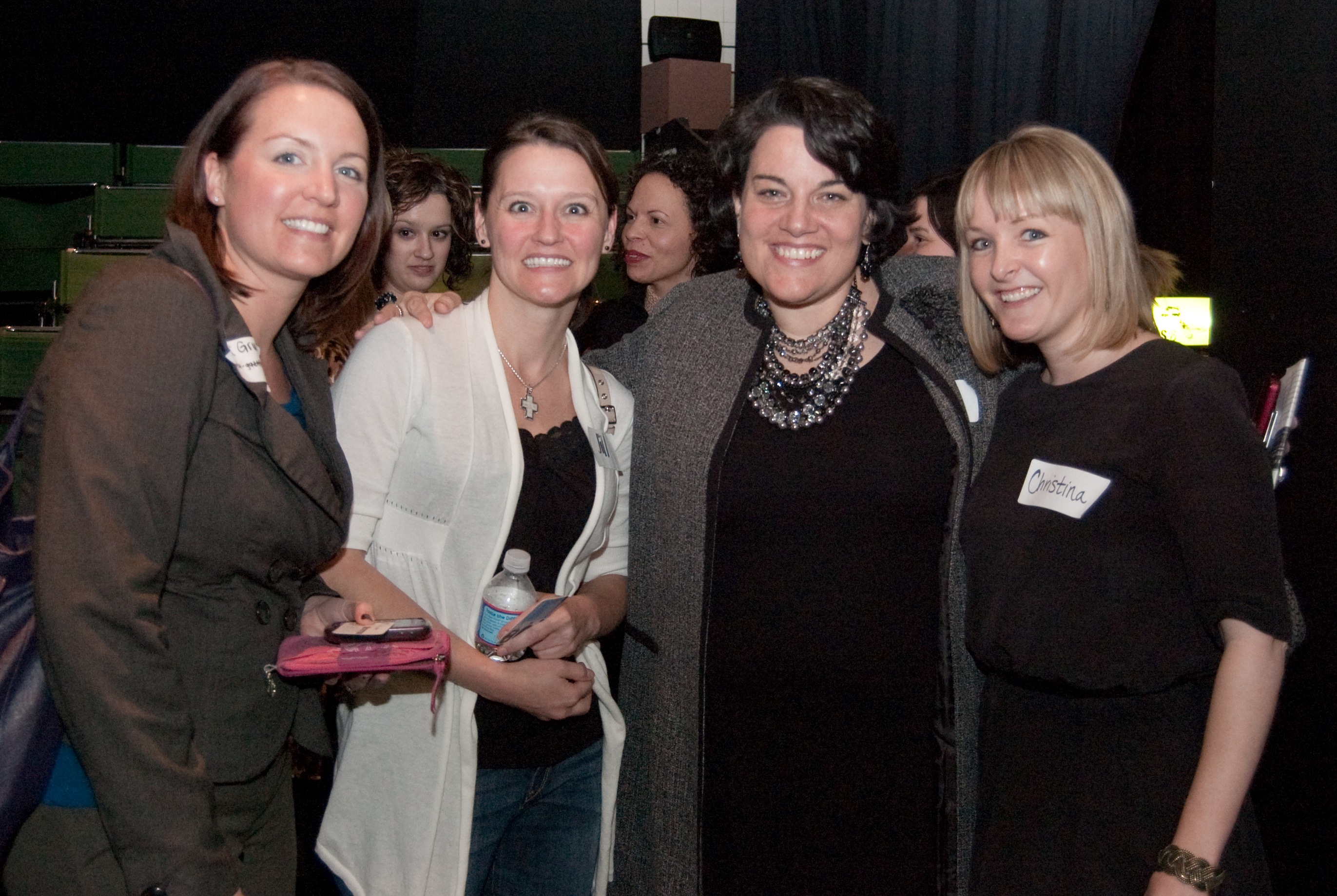 People attending an Ellevate event