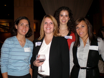 People attending an Ellevate event