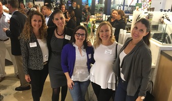 People attending an Ellevate event