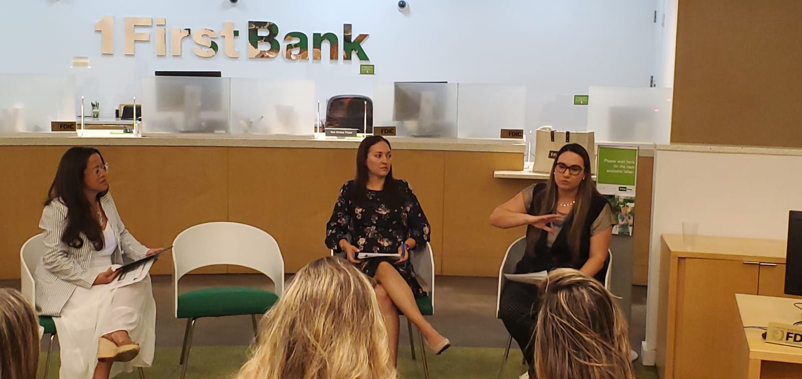 People attending an Ellevate event