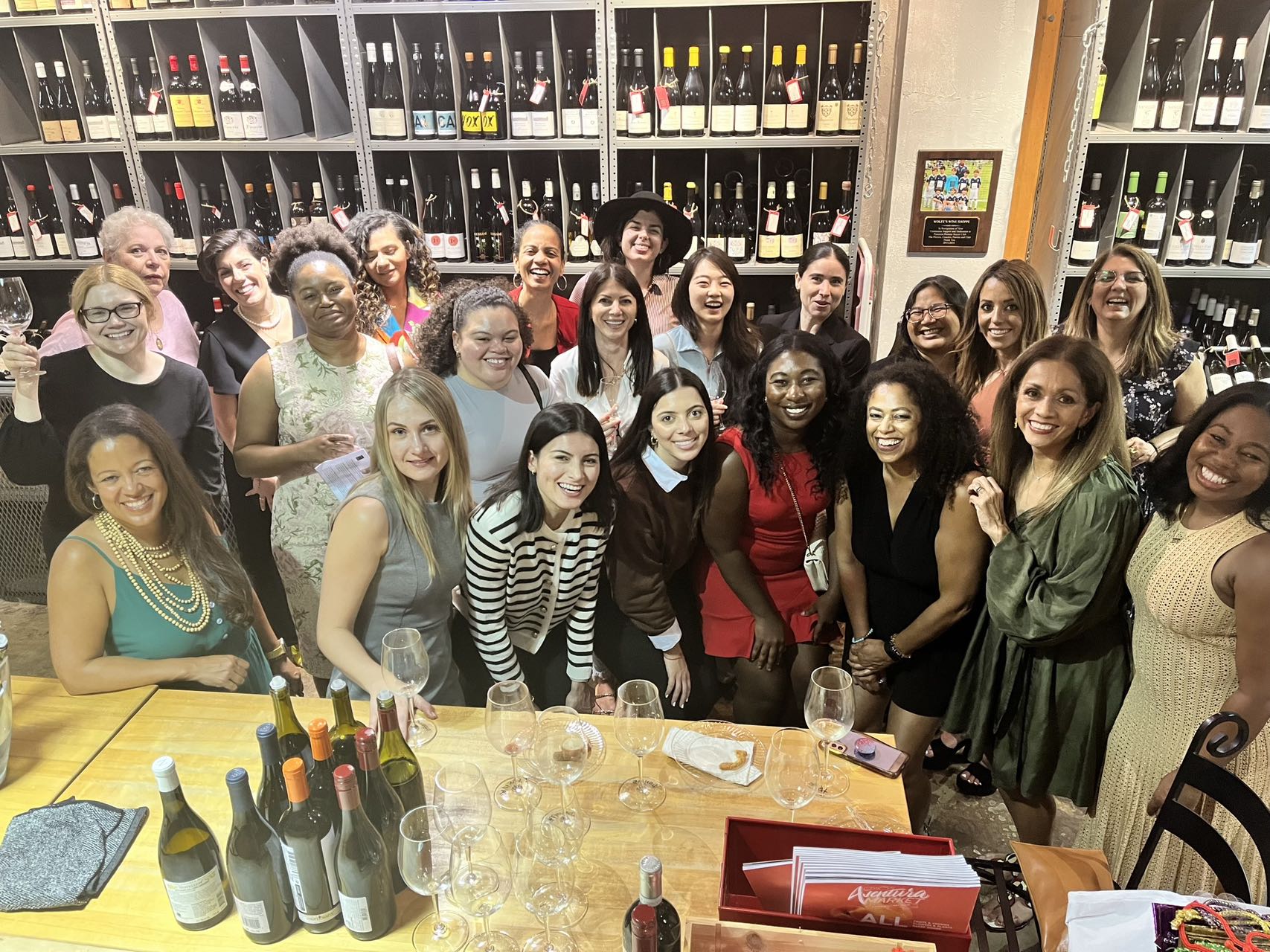 People attending an Ellevate event