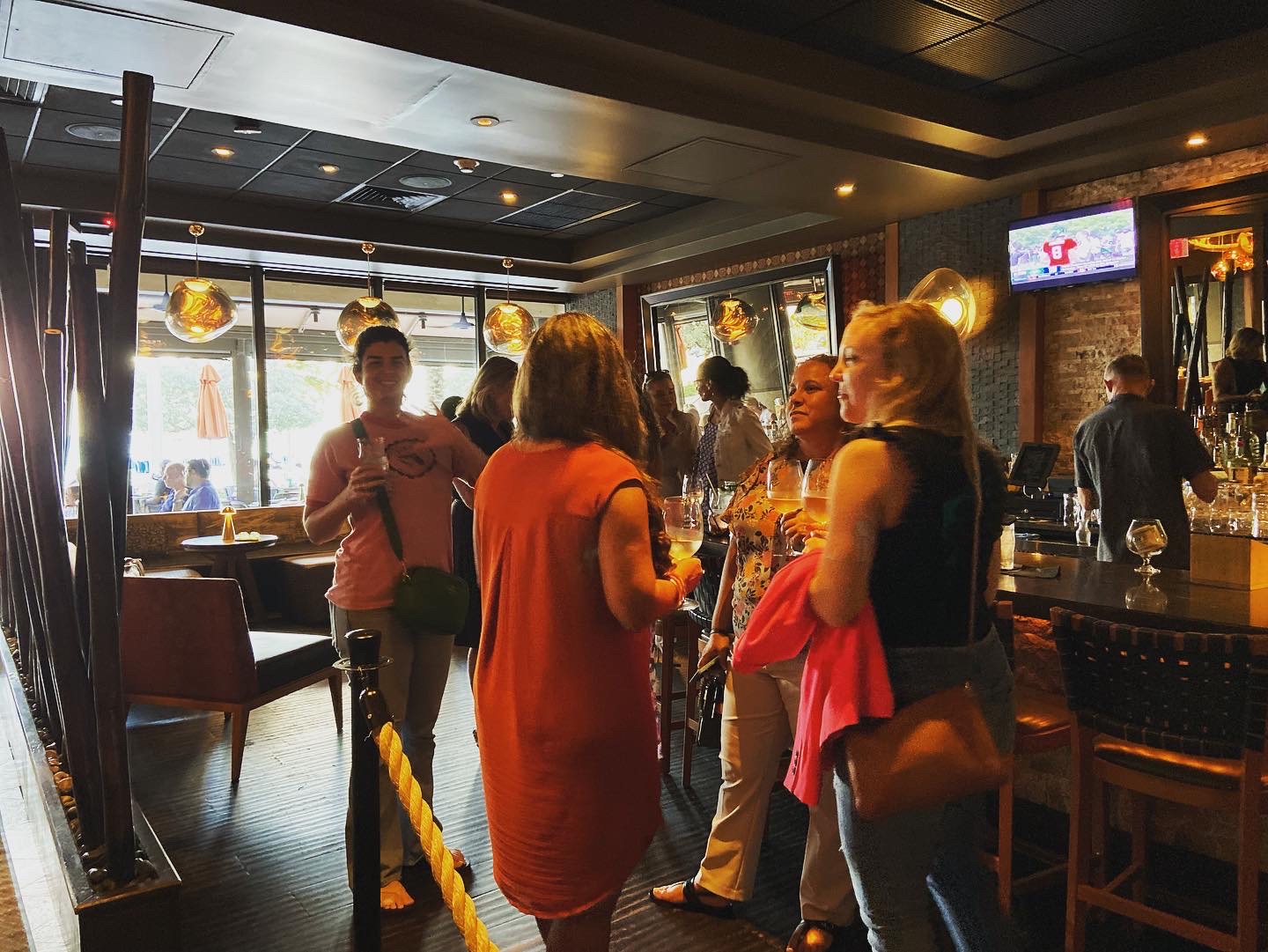 People attending an Ellevate event