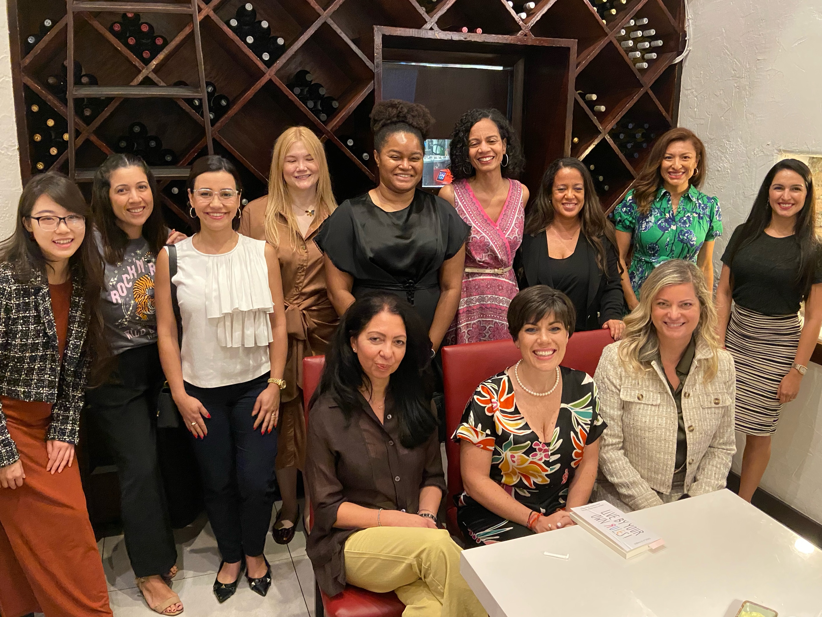 People attending an Ellevate event