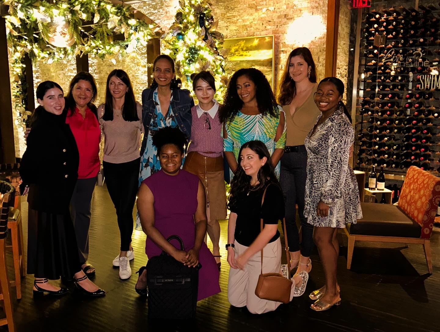 People attending an Ellevate event