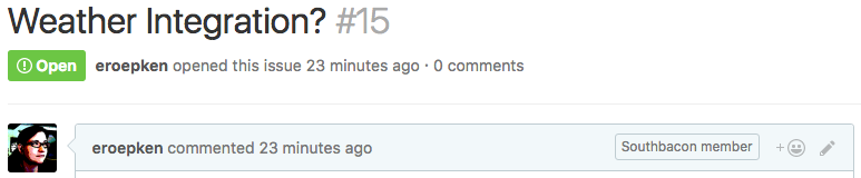 The main issue description.