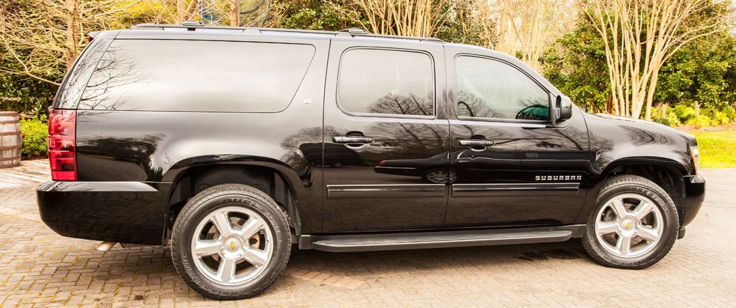 Executive Limo Services' Suburban Side View Cropped